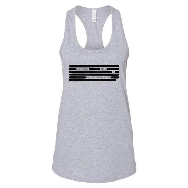 MK-Ultra Redacted Ladies Tank